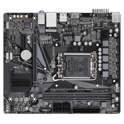 Материнська плата GIGABYTE H610M H V3 DDR4 s1700 H610 2xDDR4 HDMI D-Sub mATX (H610M_H_V3_DDR4)