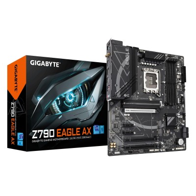 Материнська плата GIGABYTE Z790 EAGLE AX s1700 Z790 4xDDR5 M.2 HDMI DP Wi-Fi ATX (Z790_EAGLE_AX)