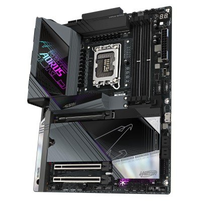 Материнська плата GIGABYTE Z890 AORUS MASTER s1851 Z890 4xDDR5 M.2 USB Type-C Wi-Fi BT ATX (Z890_AORUS_MASTER)