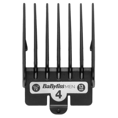 Машинка для стриження Babyliss, мережа+акум., вібраційний мотор, насадок-10, кейс, чохол, гребінець у компл., сталь, сірий (E996