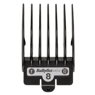 Машинка для стриження Babyliss, мережа+акум., вібраційний мотор, насадок-10, кейс, чохол, гребінець у компл., сталь, сірий (E996