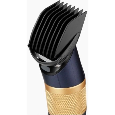 Машинка для стриження Babyliss, мережа+акум., вібраційний мотор, насадок-8, кейс, титан.напил., синій (E986E)
