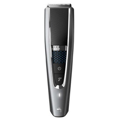 Машинка для стриження Philips Series 5000, акум., роторний мотор, насадок-2, кейс, сталь, чорно-сірий (HC5650/15)