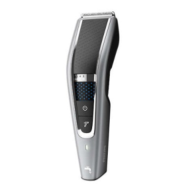 Машинка для стриження Philips Series 5000, акум., роторний мотор, насадок-2, кейс, сталь, чорно-сірий (HC5650/15)