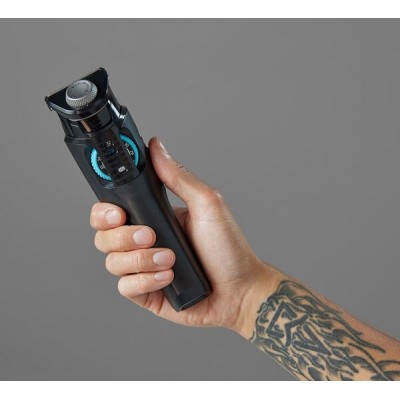 Машинка для стрижки Remington Power X Series X6, мережа+акум., насадок-4, сталь, чорно-сірий (HC6000)