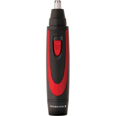 Машинка для стрижки Remington The Works, ААх2 в комплекті, насадок-2, для носа та вух, сталь, чорно-червоний (HC905)
