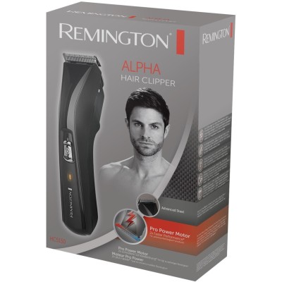 Машинка для стрижки Remington, мережа+акум., Pro Power мотор, сталь, чорний (HC5150)