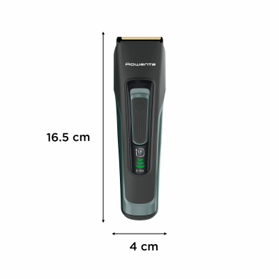 Машинка для стрижки Rowenta Advancer, для бороди, вусів, голови, мережа+акум., роторний мотор, насадок-2, кейс, титан.напил., те