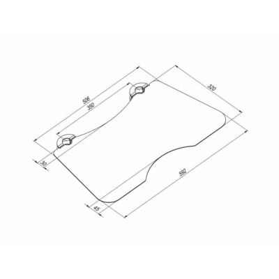 Металева полиця KSL SF-Avm (SF-AVm)