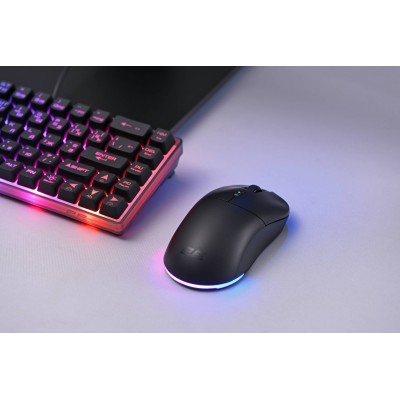 Миша 2E GAMING HyperDrive Lite WL, RGB, USB-A/WL, чорний (2E-MGHDL-WL-BK)