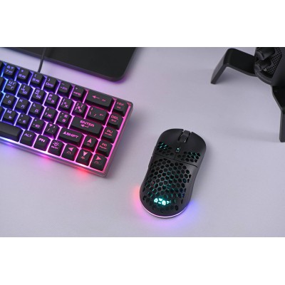 Миша 2E GAMING HyperDrive Lite WL, RGB, USB-A/WL, чорний (2E-MGHDL-WL-BK)