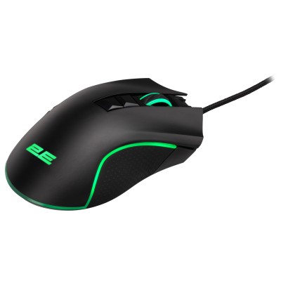 Миша 2E GAMING MG340, RGB, USB-A, чорний (2E-MG340UB)