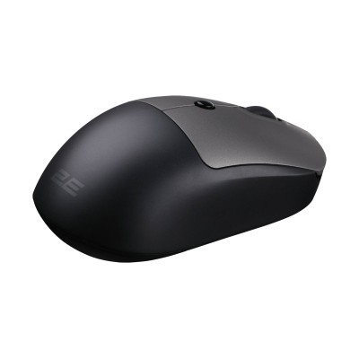 Миша 2E MF218 Silent, WL/BT, чорно-сірий (2E-MF218WBG)