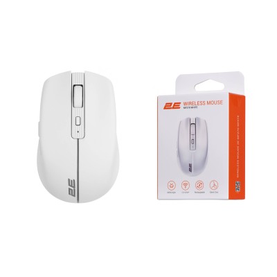 Миша 2E MF270 Rechargeable, White LED, WL, білий (2E-MF270WWH)