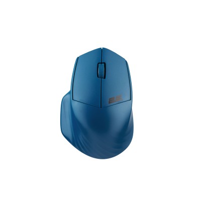 Миша 2E MF280 Silent, WL/BT, синій (2E-MF280WBL)