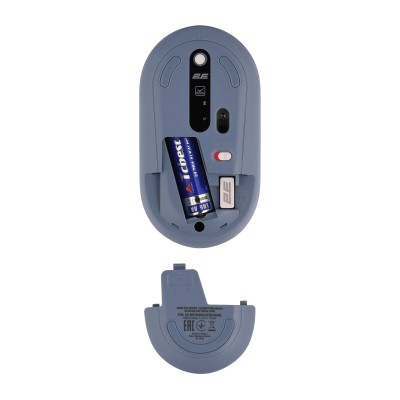 Миша 2E MF300 CAPYBARA:SWIM Silent WL BT, синій (2E-MF300WCAPIBARABL)