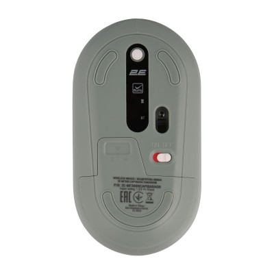 Миша 2E MF300 CAPYBARA:TANGERINE Silent WL BT, зелений (2E-MF300WCAPIBARAGN)