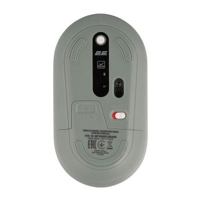 Миша 2E MF300 FLORA:DILL Silent WL BT, зелений (2E-MF300WFLORAGN)