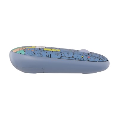 Миша 2E MF300 PETS:CATS Silent WL BT, синій (2E-MF300WPETSBL)