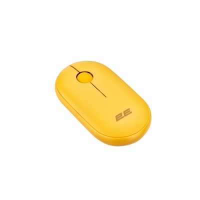 Миша 2E MF300 Silent, WL/BT, жовтий (2E-MF300WYW)