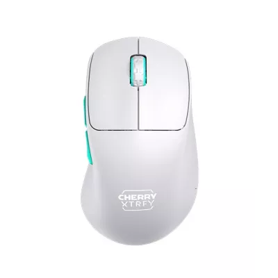 Миша Cherry Xtrfy M64, WL/USB-A, RGB, білий (CX-M64W-WHITE)