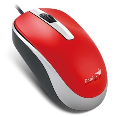 Миша Genius DX-120, USB-A, червоний (31010105104)