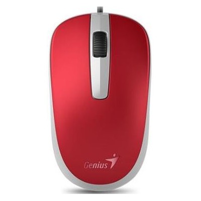 Миша Genius DX-120, USB-A, червоний (31010105104)