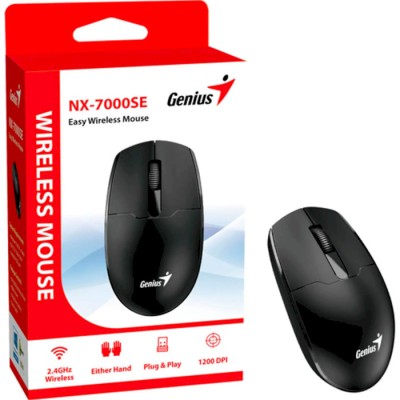Миша Genius NX-7000SE, WL, чорний (31030032400)