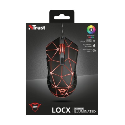 Миша GXT 133 Lock, USB-A, чорний (22988_TRUST)