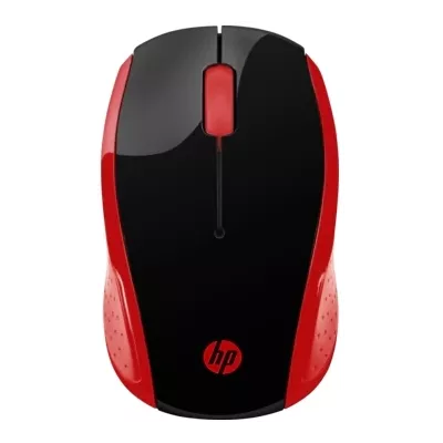 Миша HP 200, WL, червоний (2HU82AA)