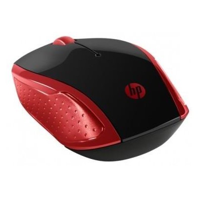 Миша HP 200, WL, червоний (2HU82AA)