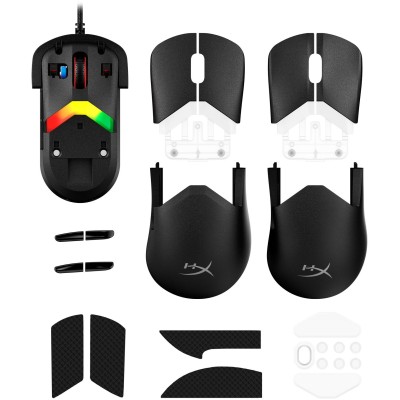 Миша HyperX Pulsefire SAGA, RGB, USB-A, чорний (A2PB3AA)