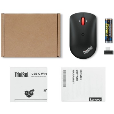 Миша Lenovo ThinkPad Compact, WL, чорний (4Y51D20848)