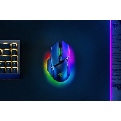 Миша Razer Basilisk V3 Pro 35K, RGB, USB-A/WL/BT, чорний (RZ01-05240100-R3G1)