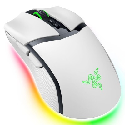 Миша Razer Cobra Pro, RGB, USB-A/WL/BT, білий (RZ01-04660200-R3G1)
