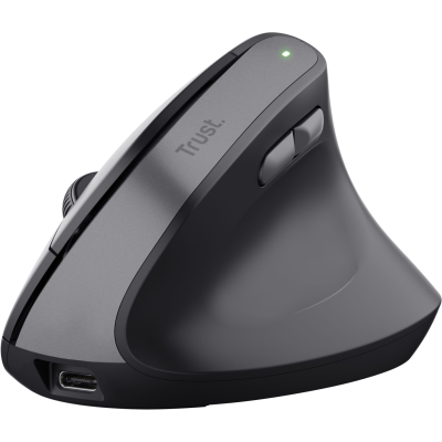 Миша Trust Bayo 2 Ergonomic, WL/USB-A, чорний (25145_TRUST)