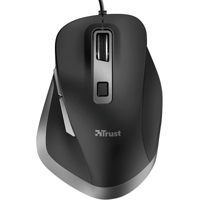 Миша Trust Fyda ComFortable ECO, USB-A, чорно-сірий (24728_TRUST)