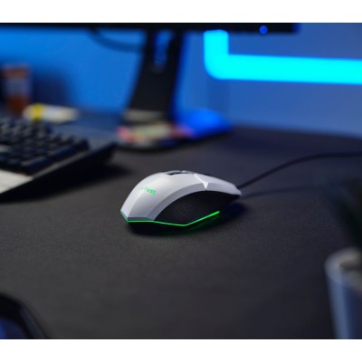 Миша Trust GXT 109 Felox , RGB, USB-A, білий (25066_TRUST)