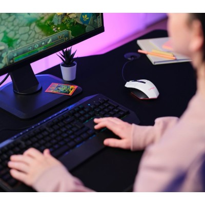 Миша Trust GXT 109 Felox , RGB, USB-A, білий (25066_TRUST)
