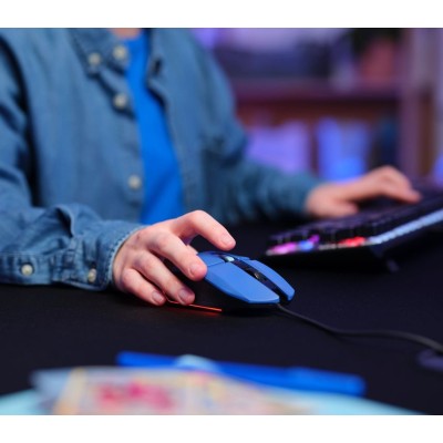 Миша Trust GXT 109 Felox, RGB, USB-A, синій (25067_TRUST)