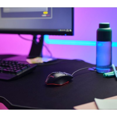 Миша Trust GXT 109 Felox, RGB, USB-A, чорний (25036_TRUST)