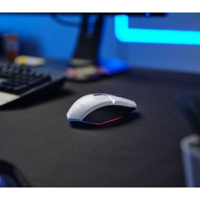 Миша Trust GXT 110 Felox, WL, білий (25069_TRUST)