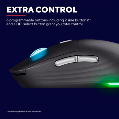 Миша Trust GXT 926 REDEX II, WL/USB-A/USB-C, чорний (25126_TRUST)