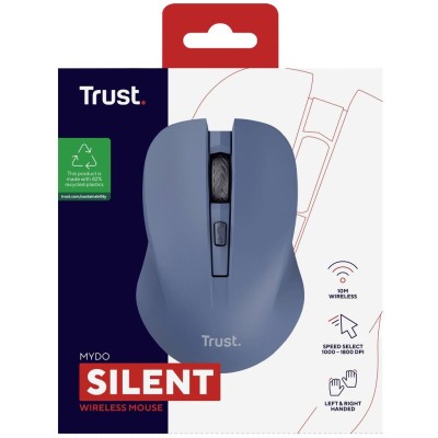 Миша Trust Mydo Silent, WL, синій (25041_TRUST)