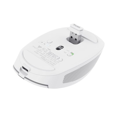 Миша Trust OZZA compact, BT/WL/USB-A, білий (24933_TRUST)