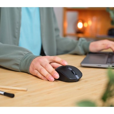 Миша Trust OZZA compact, BT/WL/USB-A, чорний (24819_TRUST)