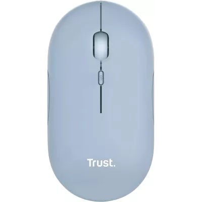 Миша Trust Puck Rechargeable, Ultra-Thin, BT/WL, Silent, синій (24126_TRUST)