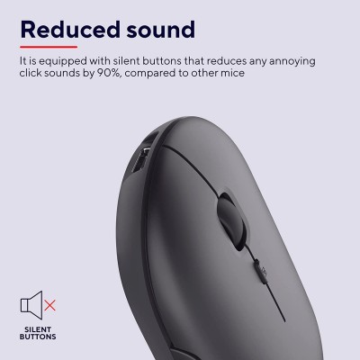 Миша Trust Puck Rechargeable, Ultra-Thin, BT/WL, Silent, чорний (24059_TRUST)