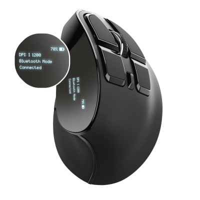 Миша Trust Voxx Rechargeable Ergonomic, WL, чорний (23731_TRUST)