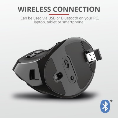 Миша Trust Voxx Rechargeable Ergonomic, WL, чорний (23731_TRUST)